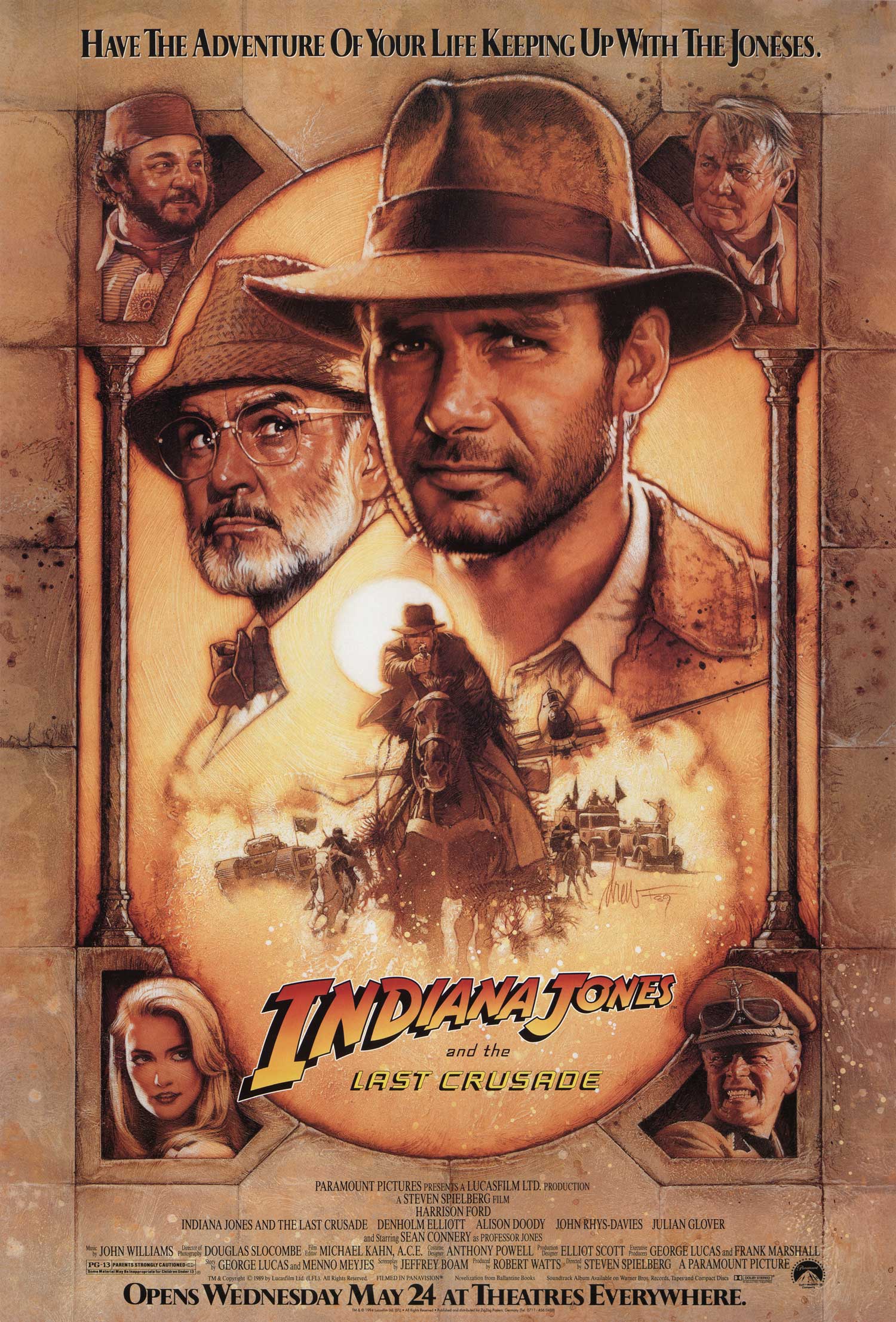 Indiana Jones and the Last Crusade 3 (1989) ขุมทรัพย์สุดขอบฟ้า 3 ตอน ศึกอภินิหารครูเสด