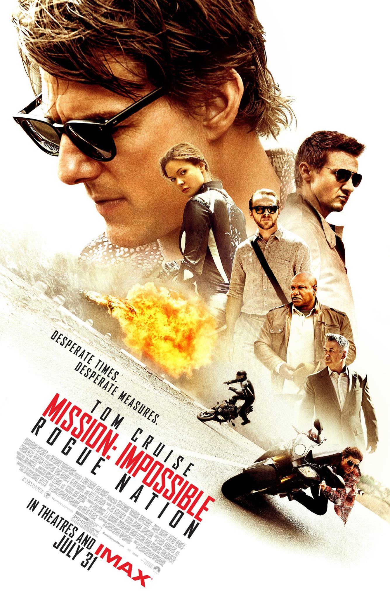 Mission Impossible 5 Rogue Nation (2016) มิชชั่นอิมพอสซิเบิ้ล 5 ปฏิบัติการรัฐอำพราง