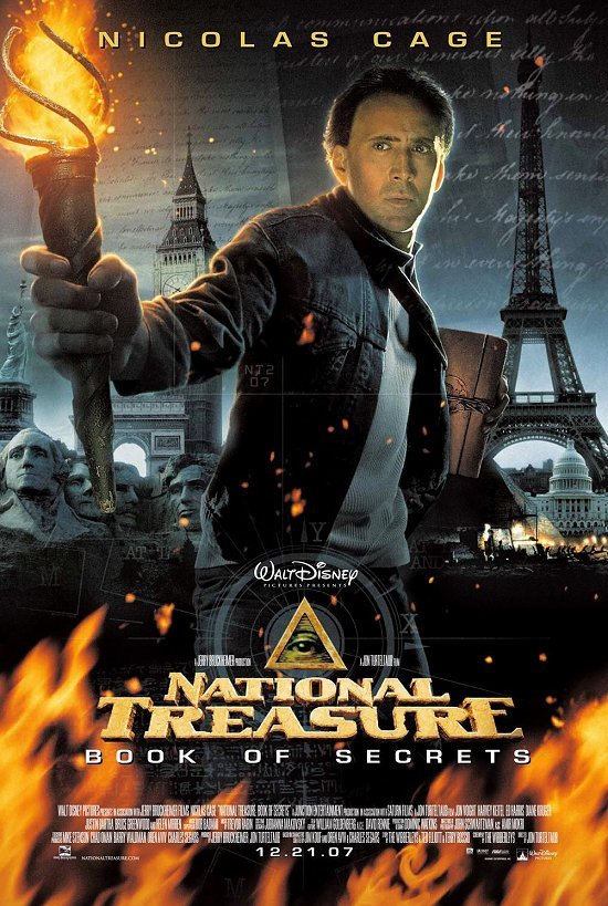 National Treasure 2 (2007) ปฎิบัติการเดือดล่าบันทึกสุดขอบโลก 2